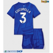 Maglie da calcio Chelsea Marc Cucurella #3 Prima Maglia Bambino 2025-26 Manica Corta + Pantaloni corti)